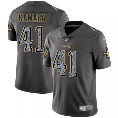 Men New Orleans Saints #41 Kamara Nike Teams Gray Fashion Static Limited NFL Jerseys->new orleans saints->NFL Jersey